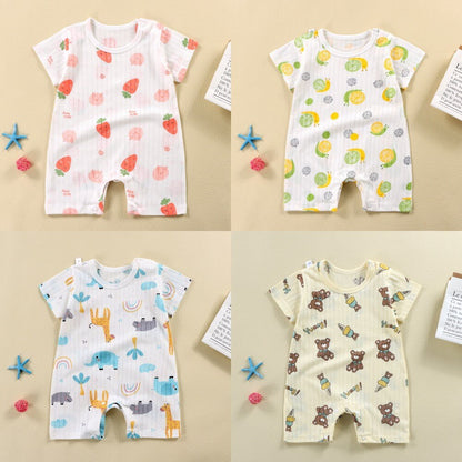 Summer Baby Jumpsuit Short Sleeved